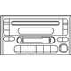 Subaru 86201SA110 PB000984 Radio Assembly Pan