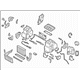 Subaru 72110AG04A Heater Unit L M