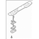 Subaru 84301AE02A Lamp Assembly License