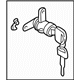 Subaru 57494AE01A Door Lock Cylinder, Left