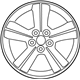 Subaru 28111SC060 Aluminium Disc Wheel