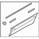 Subaru 91112SA250 GARNISH Rear Door LH