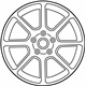 Subaru 28151AL00A Spare Disc Wheel