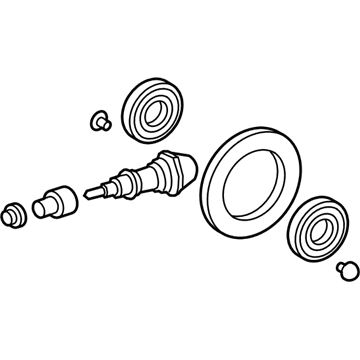 Subaru 4120119606 Final Gear Kit Differential