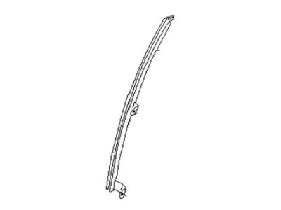 Subaru 62240FJ0109P SASH Assembly PTN Rear WRH