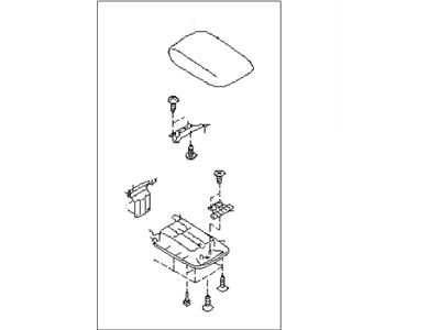 Subaru Armrest - 92114FJ060