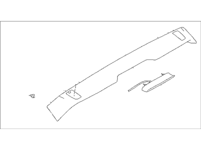 Subaru XV Crosstrek Spoiler - 96031FJ000