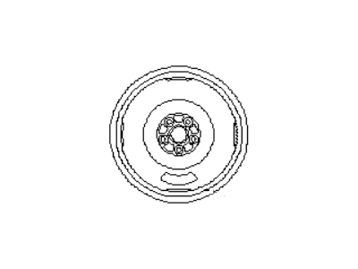 Subaru 28151AJ050 Spare Disc Wheel