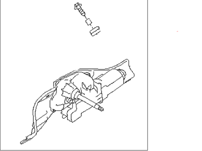 Subaru 86510SC110 WIPER Assembly Rear