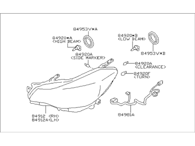 Subaru Crosstrek Headlight - 84001FJ570