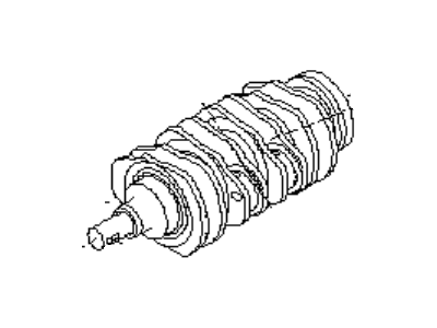 Subaru 12200AA510 CRANKSHAFT Complete