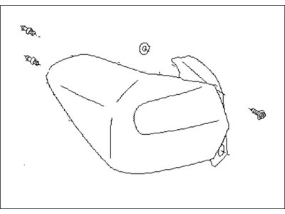 Subaru 84912FJ280 Lens & Body Complete