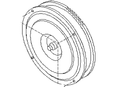 Subaru XV Crosstrek Torque Converter - 31100AB400