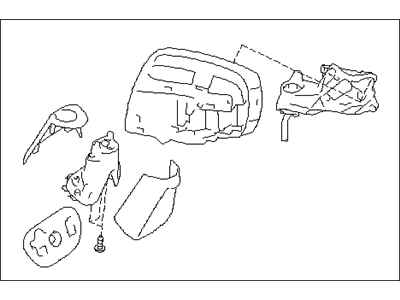 Subaru Crosstrek Car Mirror - 91036VA072