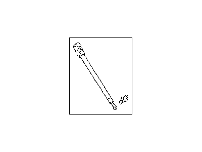 Subaru 63269FJ131 Rear Gate Stay Assembly, Left