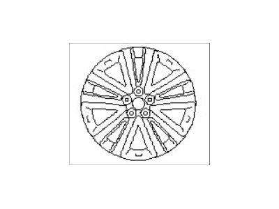 2013 Subaru Forester Spare Wheel - 28111SC080