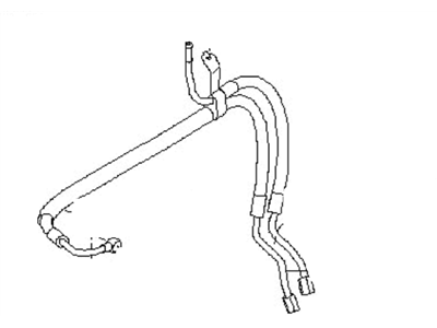 2010 Subaru Forester Power Steering Hose - 34610SC010