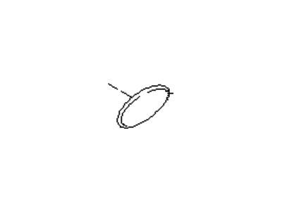 Subaru 93033SC000 Rear Gate Ornament