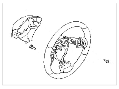 Subaru 34311FG010LU Steering Wheel Assembly