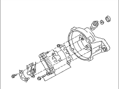 Subaru Forester Alternator Case Kit - 23727AA150