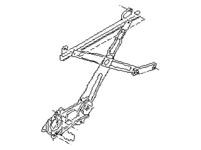 2001 Subaru Forester Window Regulator - 63112FC110