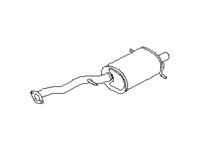 Subaru 44305FC010 MUFFLER