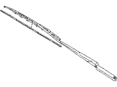 Subaru Forester Wiper Blade - 86542FC050
