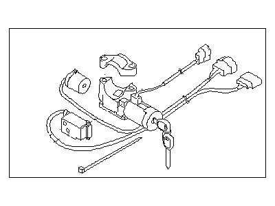Subaru 83121FC060 Ignition STARTER/STEERING Lock