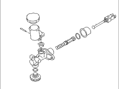 2001 Subaru Forester Clutch Master Cylinder - 37230AE010