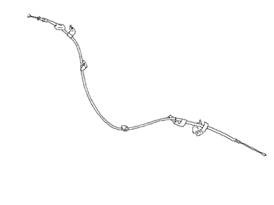2014 Subaru BRZ Parking Brake Cable - 26051CA010