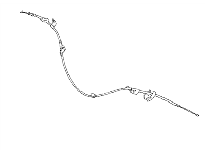 2020 Subaru BRZ Parking Brake Cable - 26051CA010