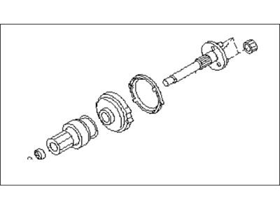 Subaru 23328AA160 Shaft Set Clutch