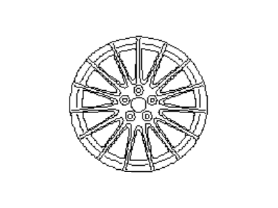 2019 Subaru BRZ Spare Wheel - 28111CA090