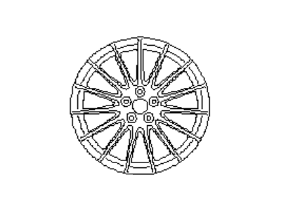 Subaru 28111CA090 Oe Hyper Wheel Rim