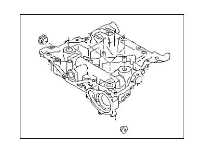 Subaru 11120AA171 Oil Pan Complete Upper