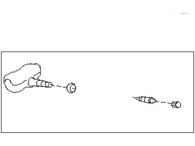 Subaru BRZ TPMS Sensor - 28103CA000