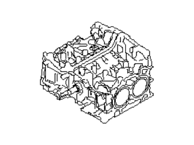 Subaru 10103AC260 Short Block Engine Assembly