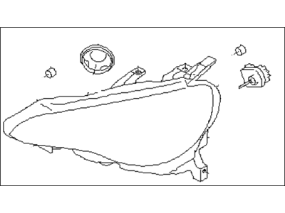 Subaru 84913CA411 Lens Housing