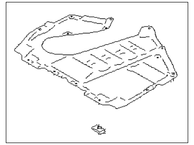 Subaru 56410CA001 Under Cover Com FTM