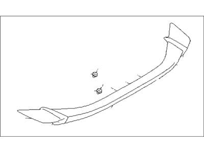 Subaru 96061CA040T2 Rear Spoiler Assembly