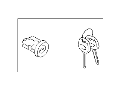 Subaru 83191FJ000 Ignition Sw&St Lock Assembly