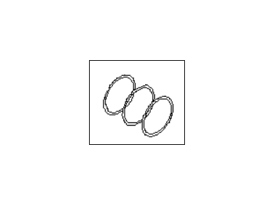 2015 Subaru XV Crosstrek Piston Ring Set - 12033AC870