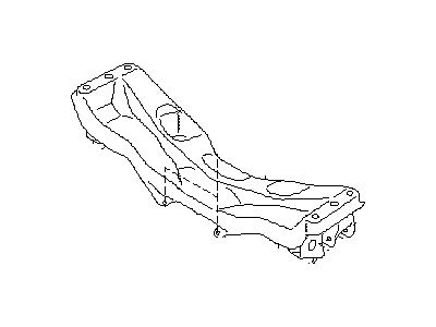 Subaru 20101FJ000 Front Suspension Cross Member Complete