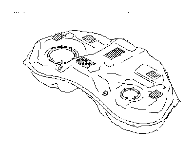 Subaru Impreza Fuel Tank - 42012FJ020