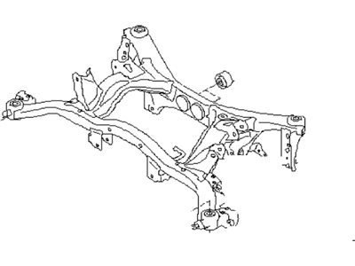 Subaru XV Crosstrek Rear Crossmember - 20152FJ020