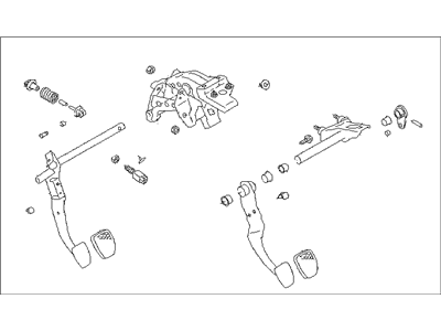 2015 Subaru Forester Clutch Pedal - 36004FJ270