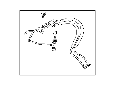 2004 Subaru Legacy Power Steering Hose - 34610AE09B