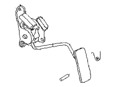 Subaru 36010AE041 Pedal Assembly Accelerator