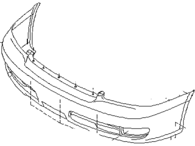 Subaru Baja Bumper - 57704AE19A