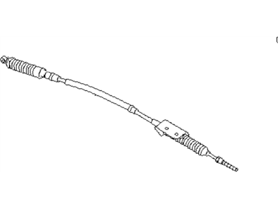 Subaru 35150AE02A Select Lever Cable Assembly